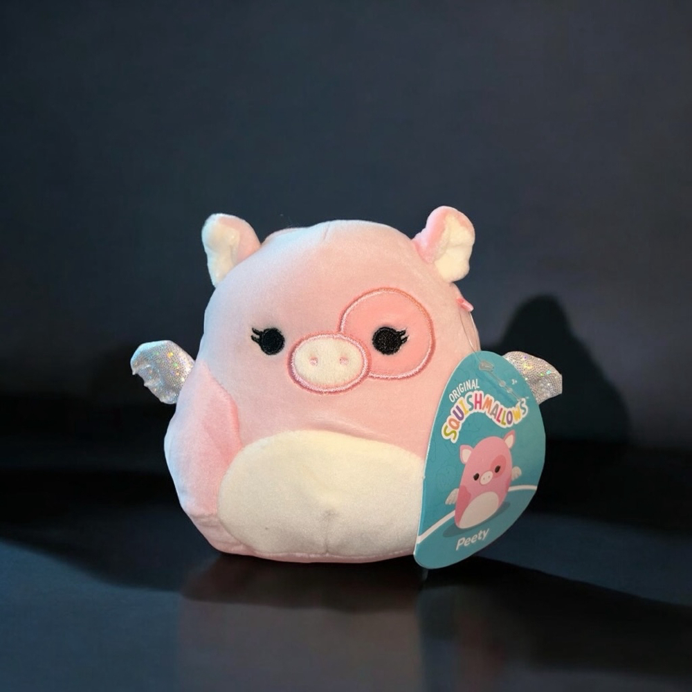 5-inch Peety the Flying Pig Squishmallows Plush Toy